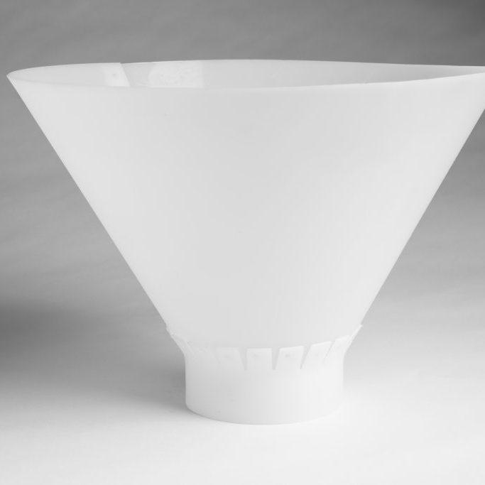 Fodertragt I PE (Polyethylen), Hvid, 5 Liter